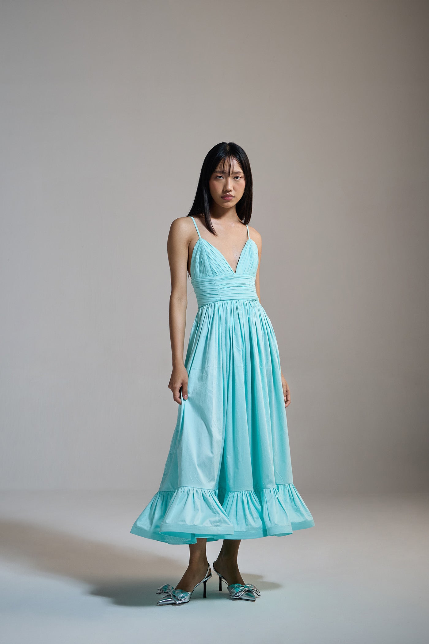 WHISPER MIDI DRESS