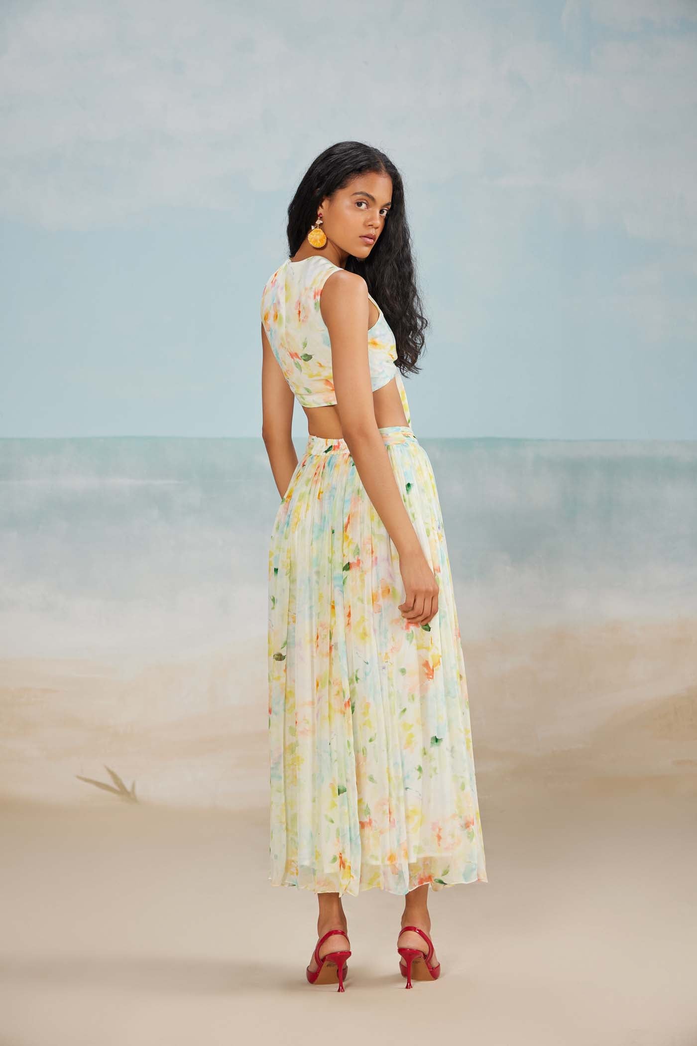 Drew Midi Skirt