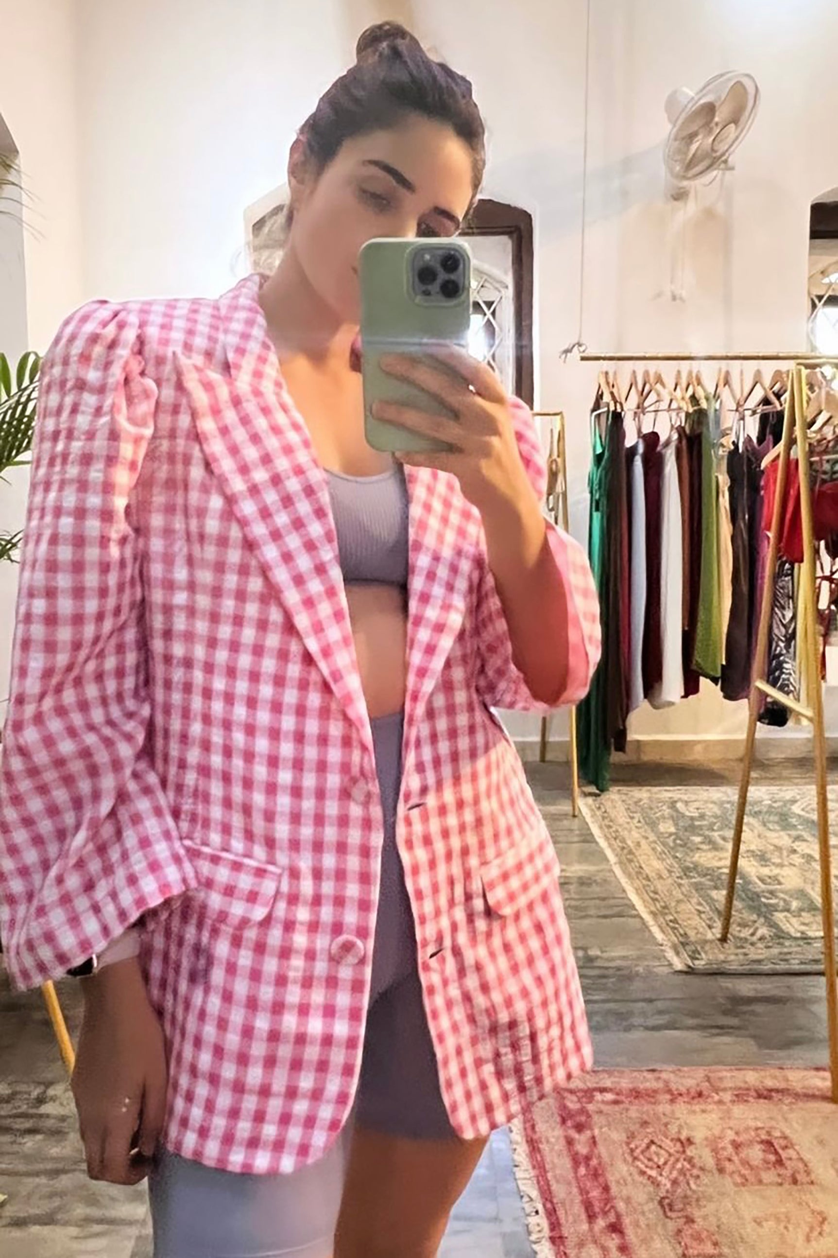 RASHMIKA MANDANA IN ZALE JACKET