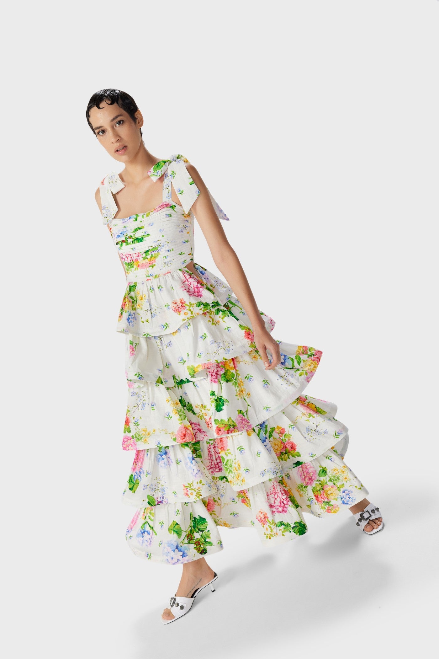 Gala Strappy Midi Dress