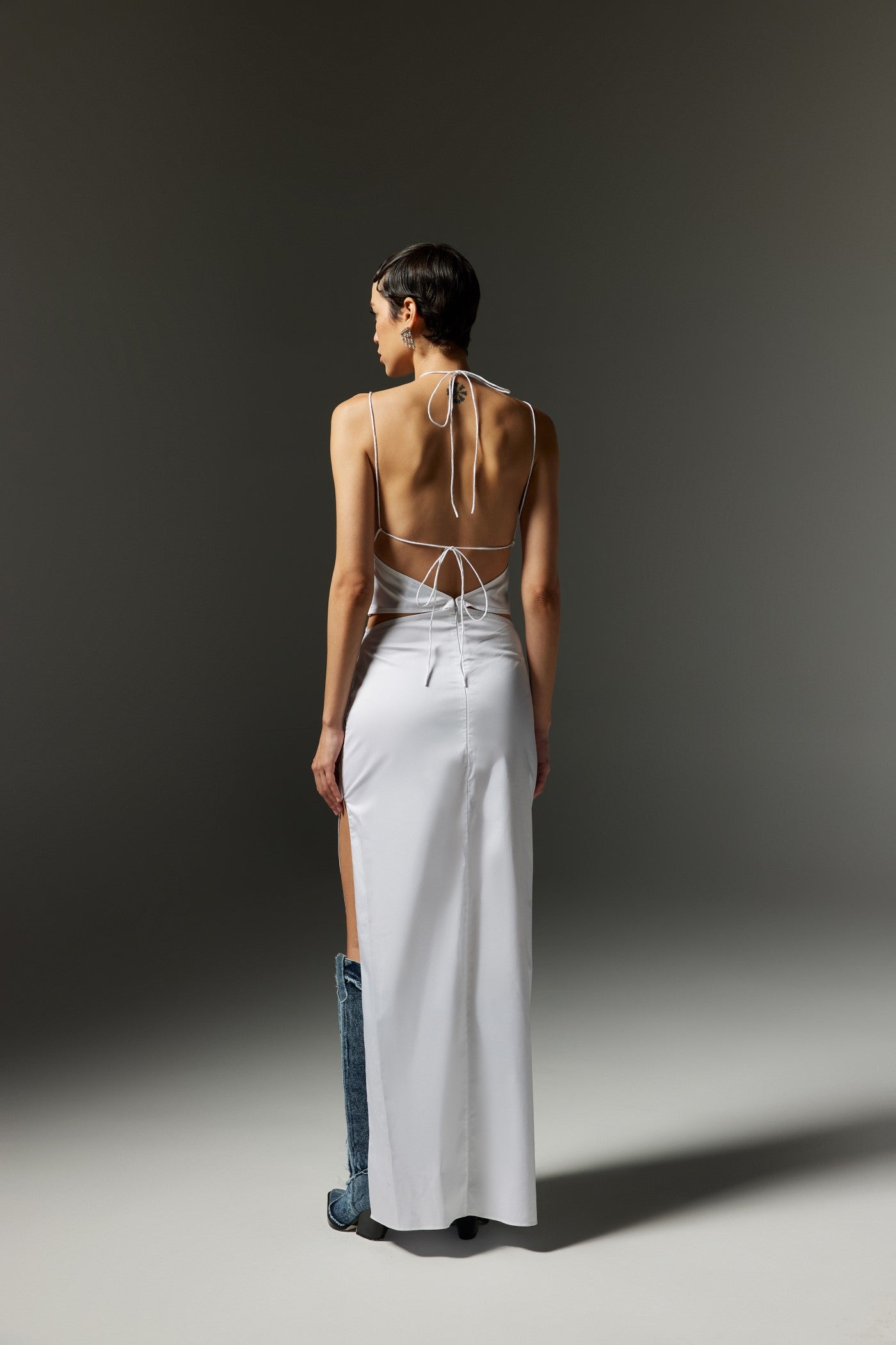 Swan Strappy Dress