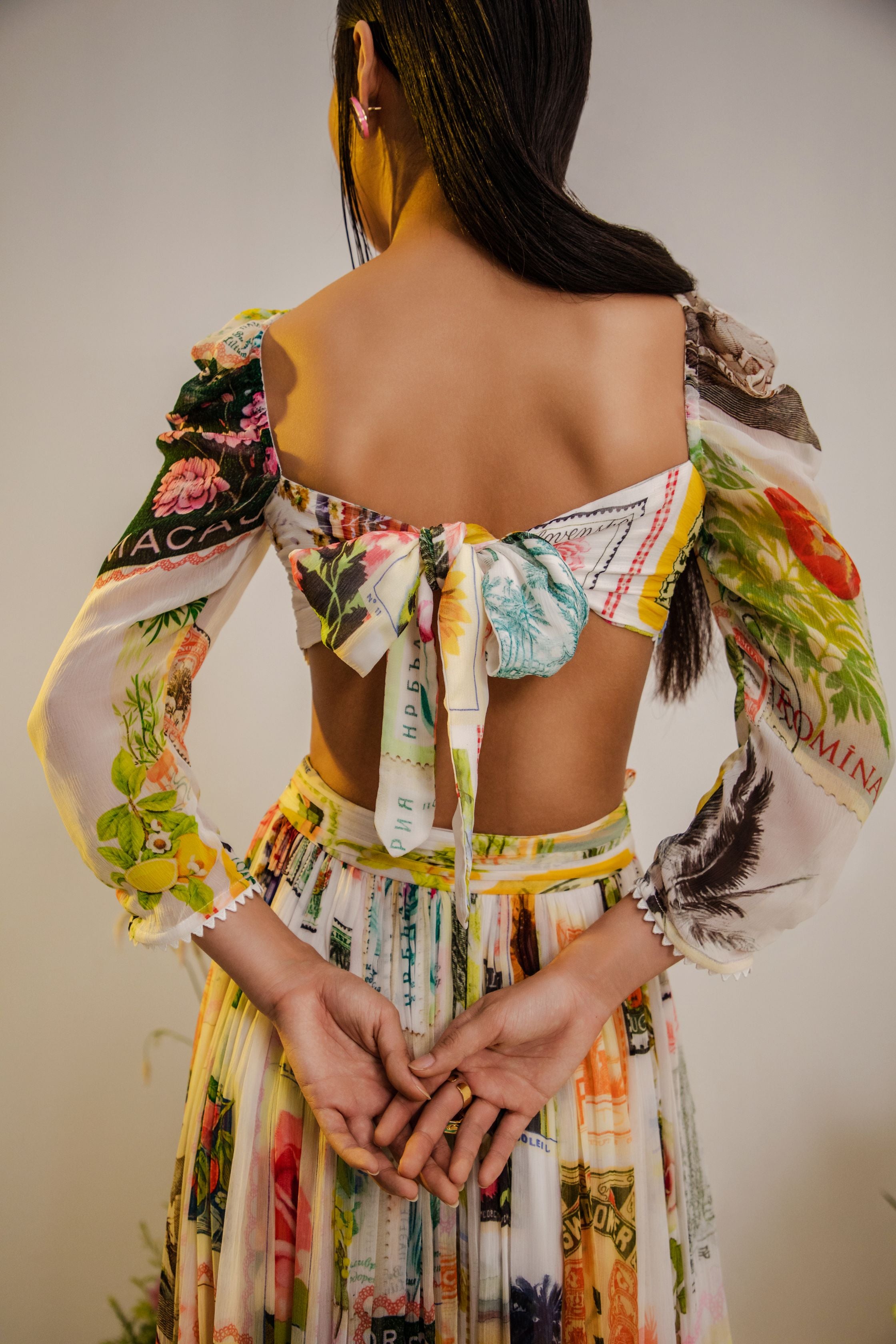 Koto Bandeau & Midi Skirt