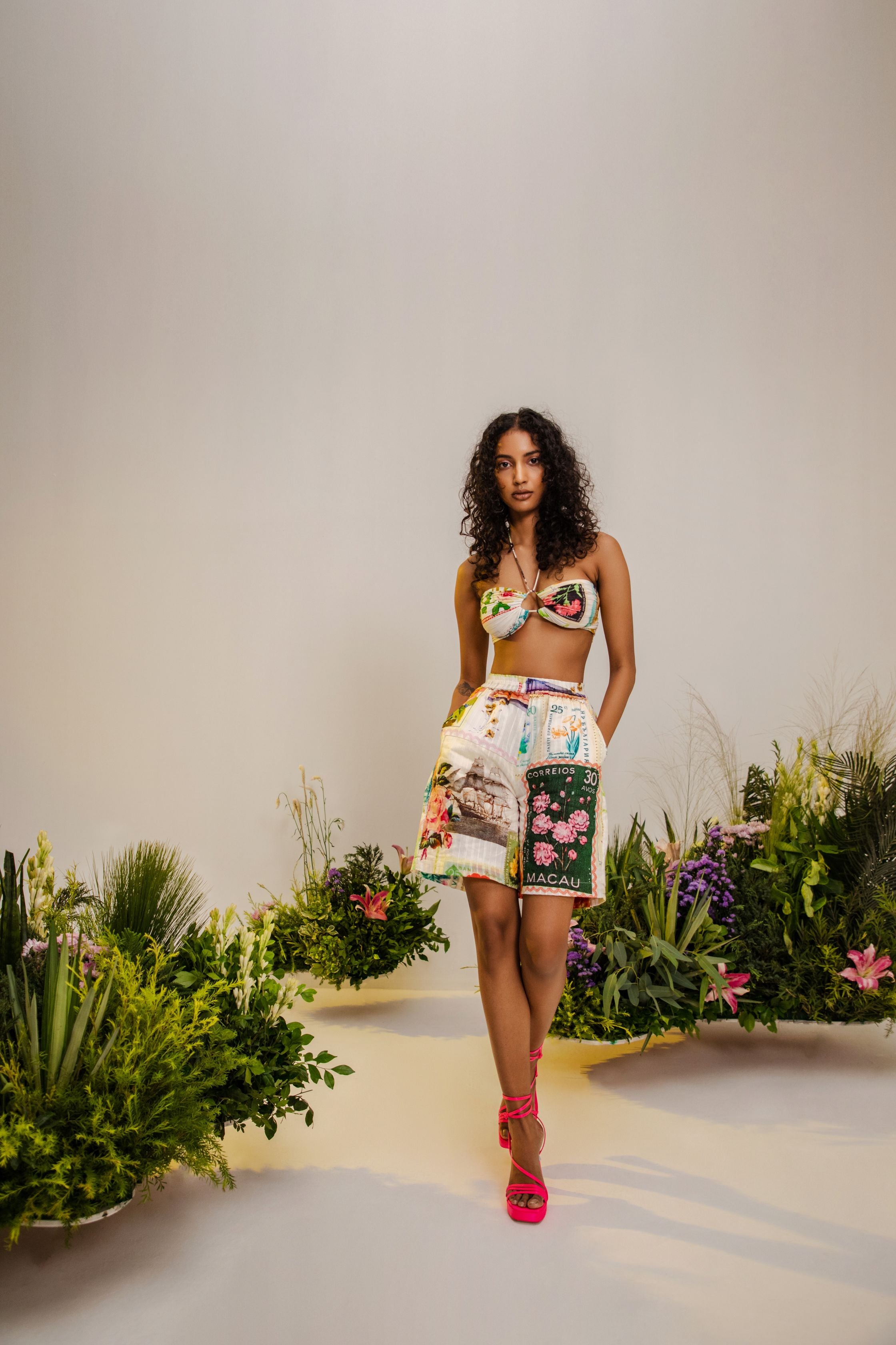 Koto Bralette & Bermuda Shorts