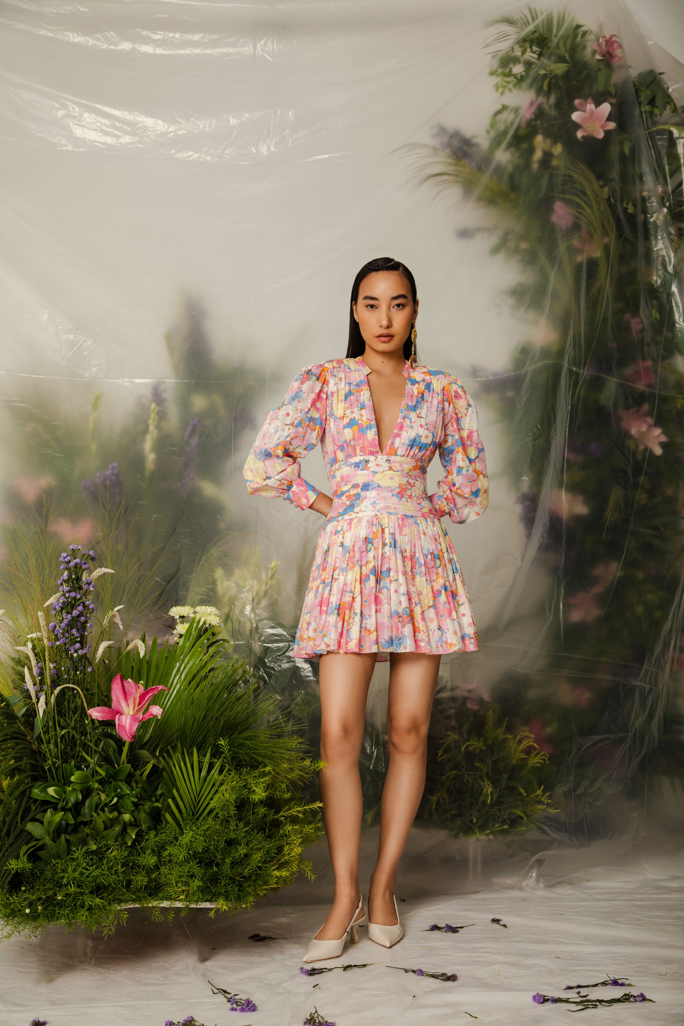 Smriti Khanna in Manami Short Dress