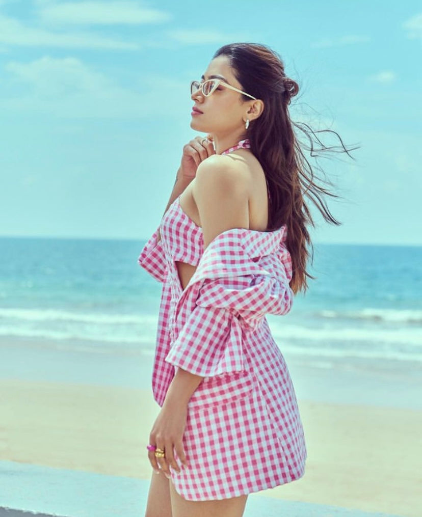 RASHMIKA MANDANA IN ZALE JACKET
