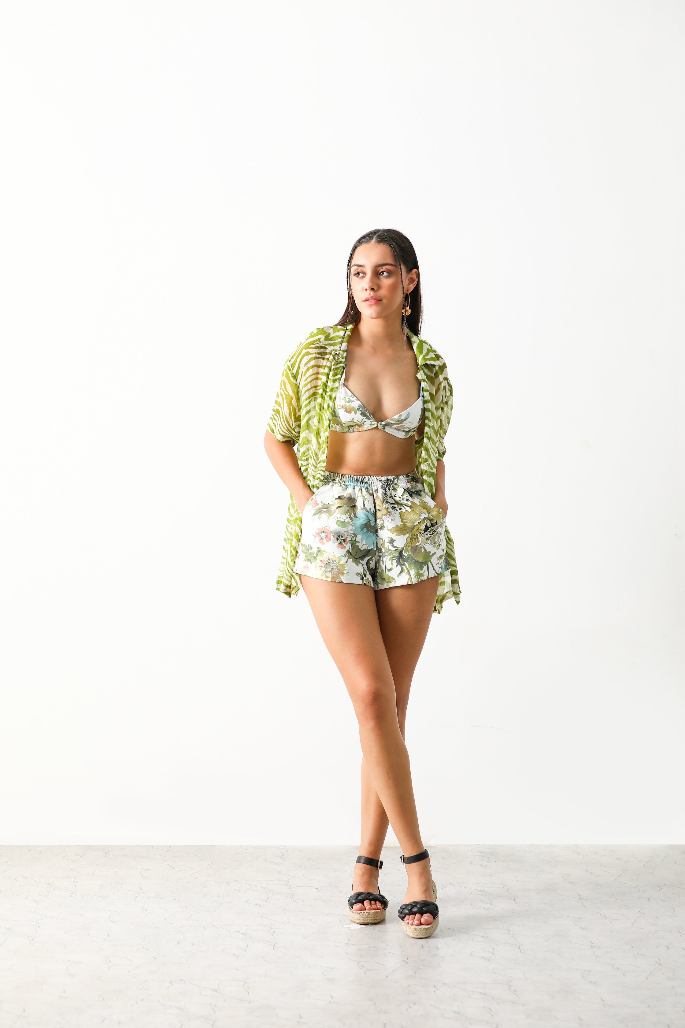 Katrina Kaif in Riona Co-Ord (Bralette & Shorts)