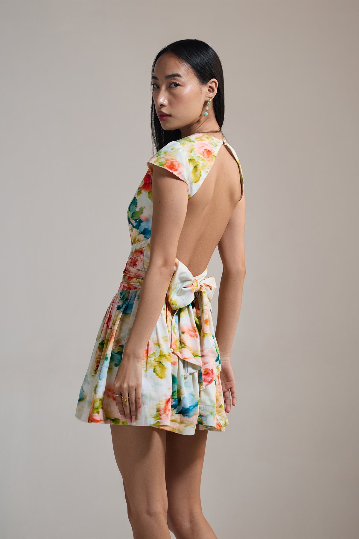 PETAL RUSH MINI DRESS