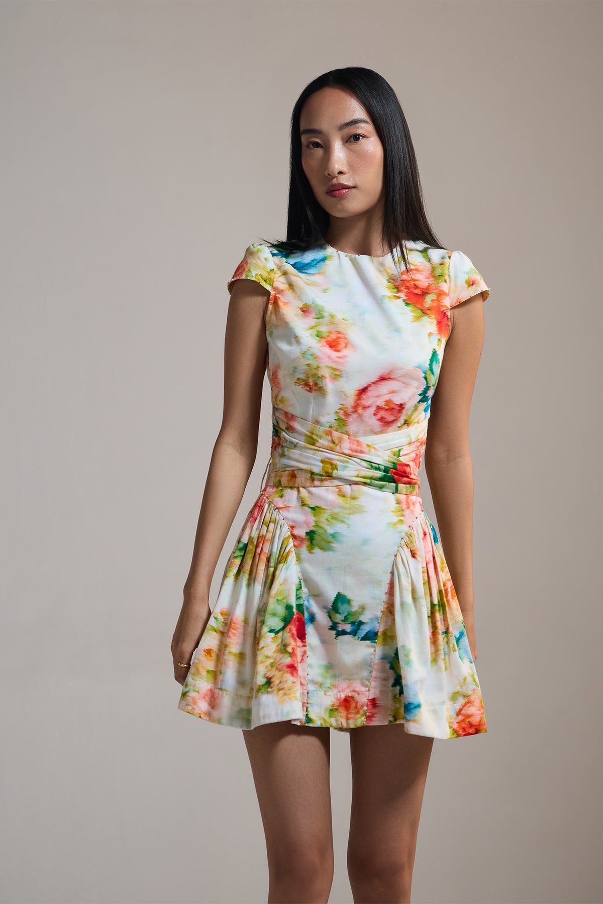 PETAL RUSH MINI DRESS