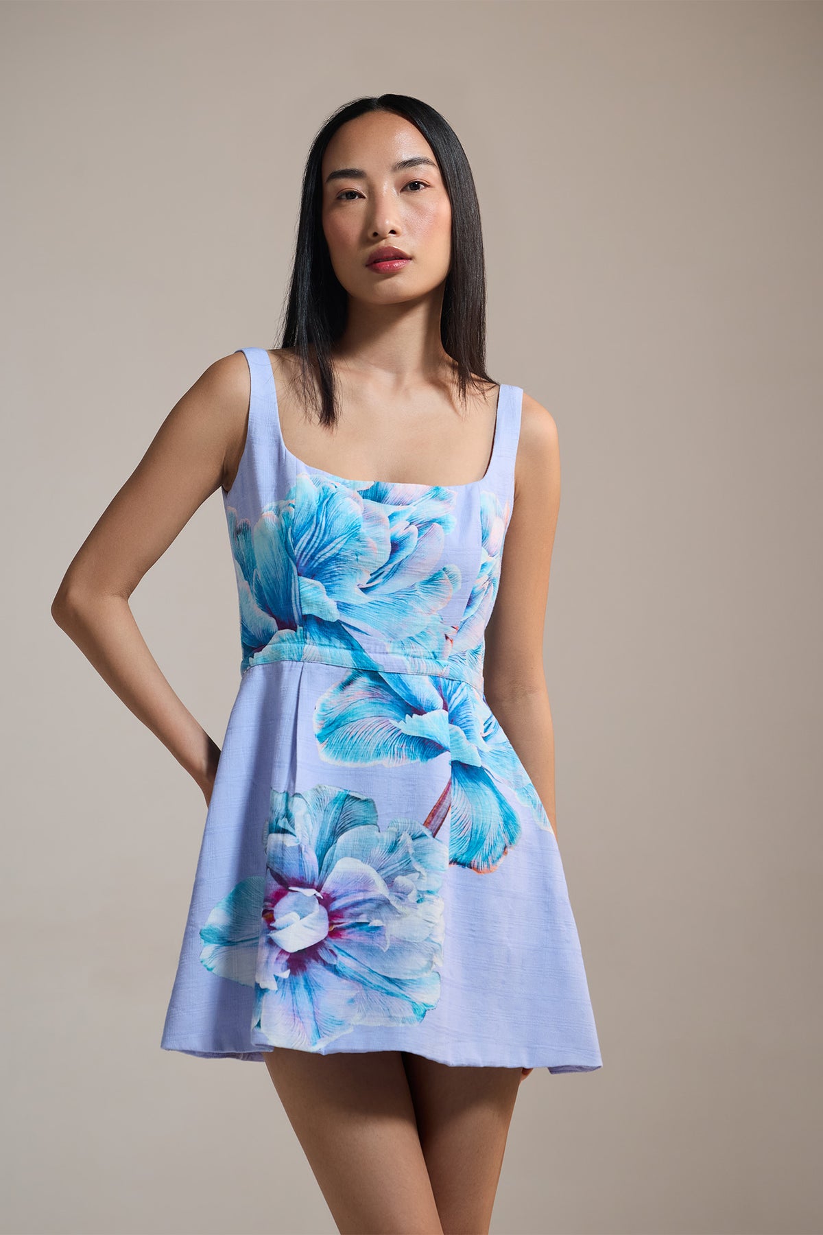 SEA PETAL MINI DRESS