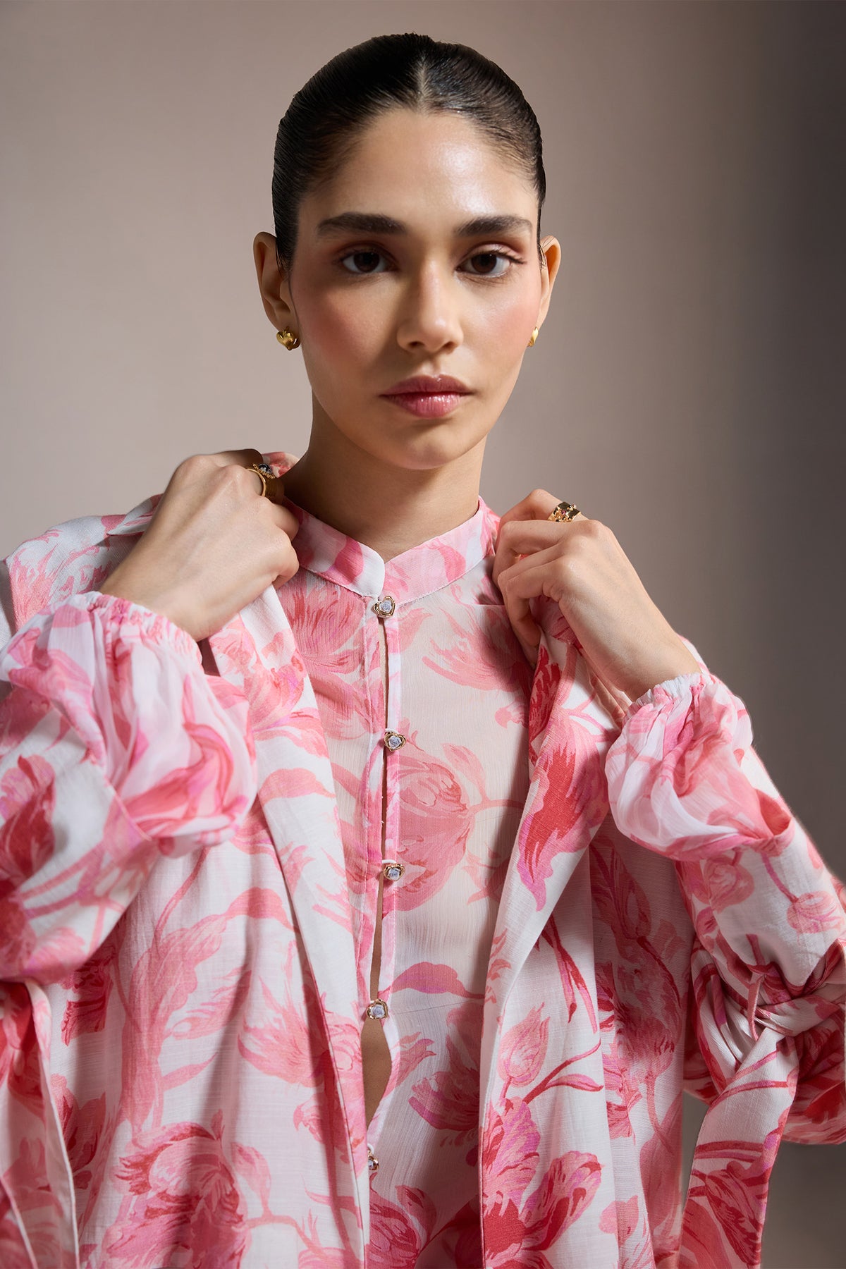 BLUSH CANOPY COAT