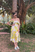 Rakulpreet Singh in Fleur Strappy Midi Dress