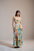 SUNBURST GARDEN TIERED SKIRT