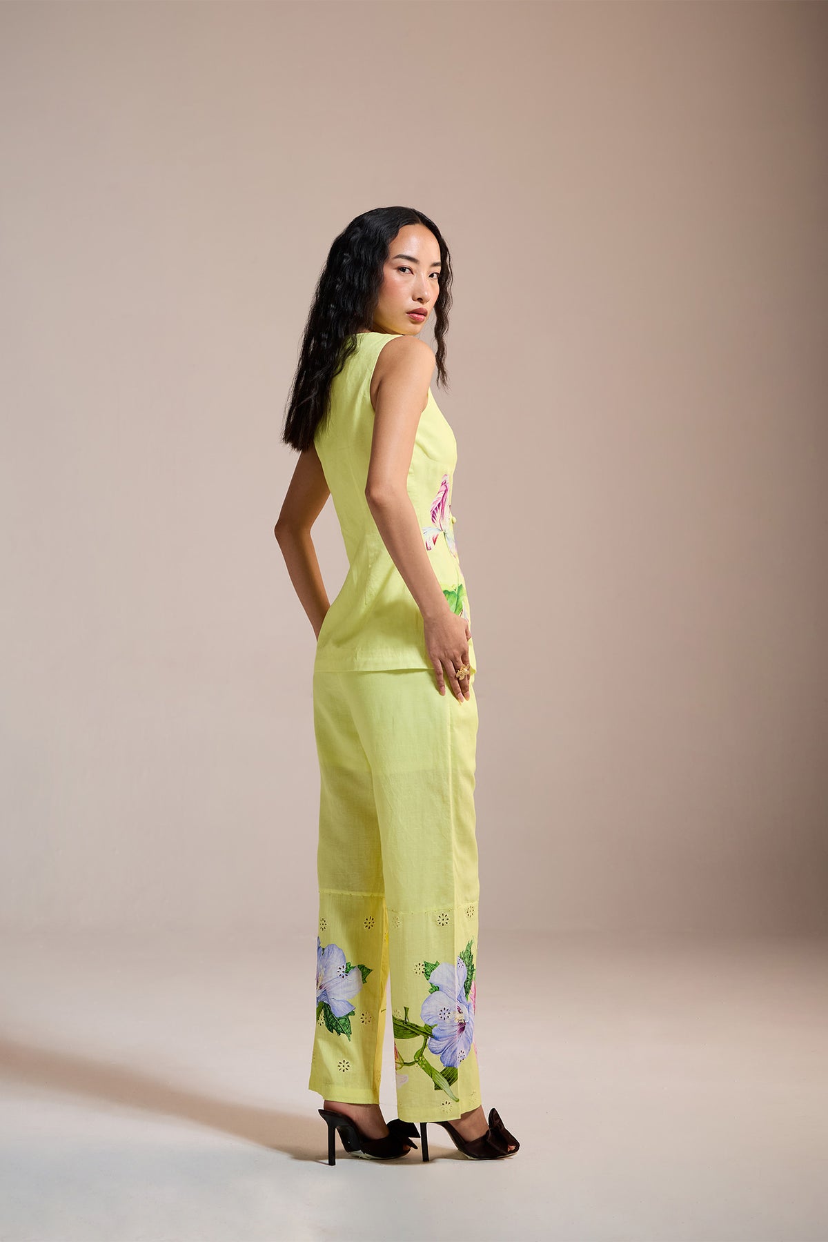 WILDFLOWER HEM TROUSERS