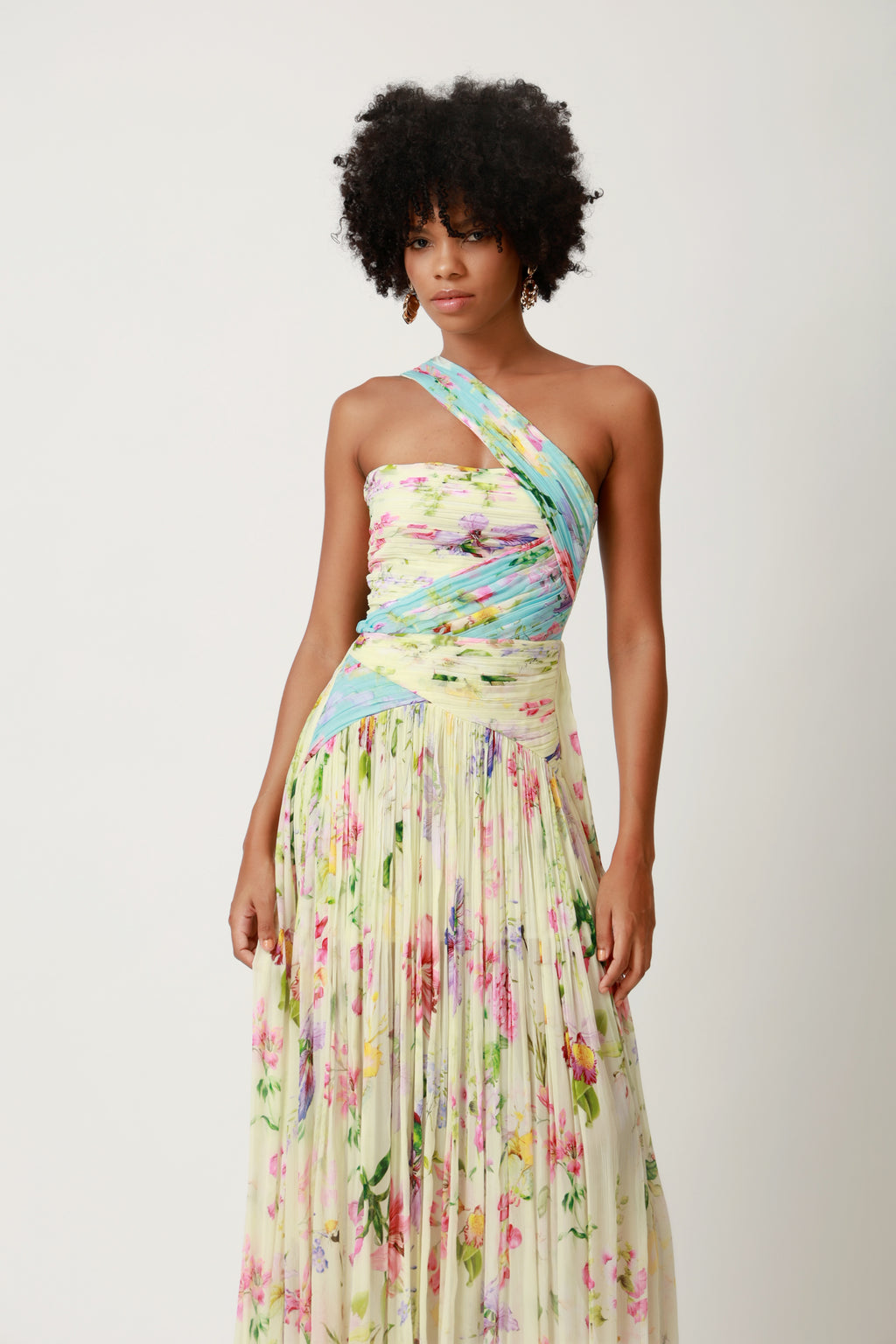 Pastel Garden Maxi Dress