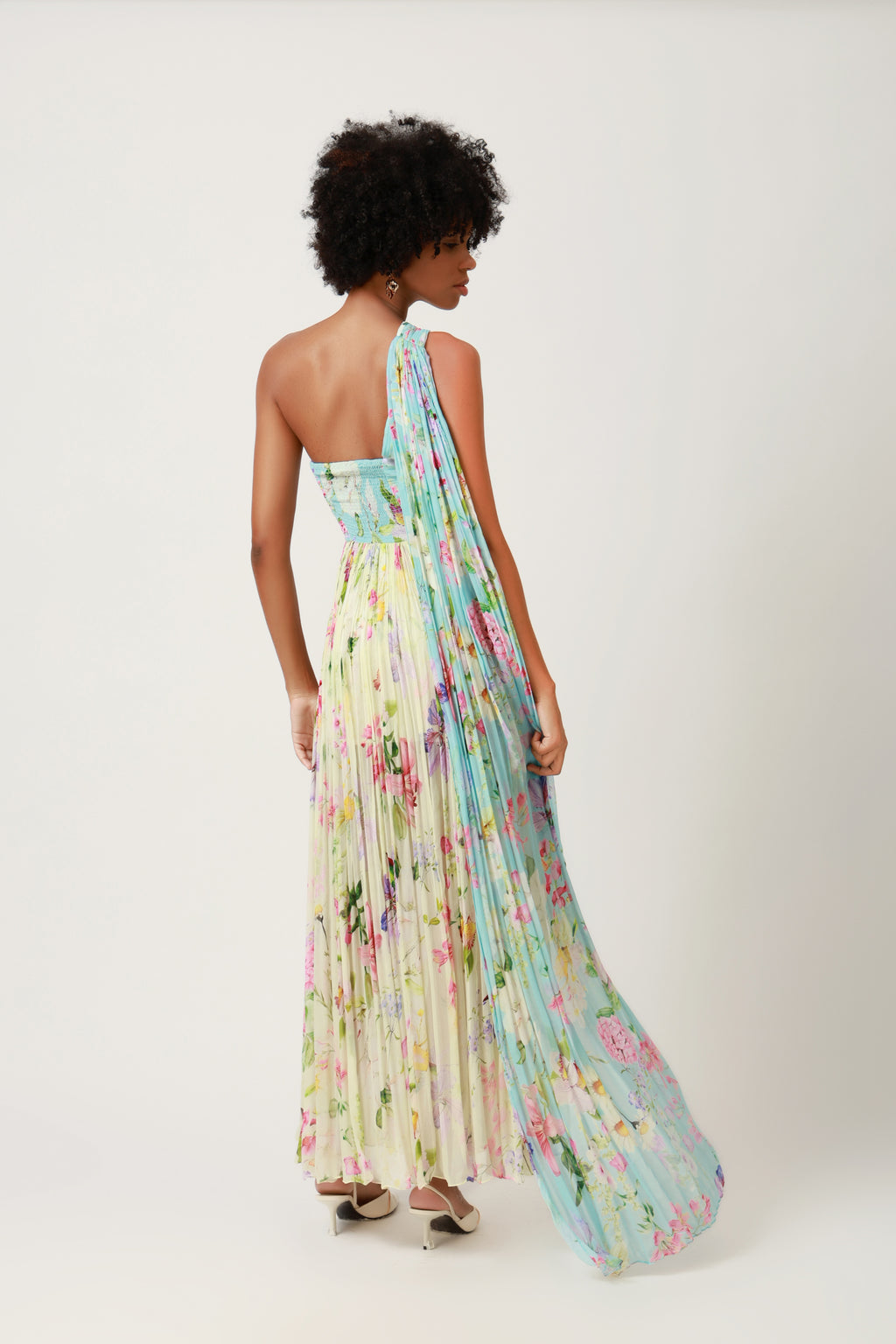 Pastel Garden Maxi Dress