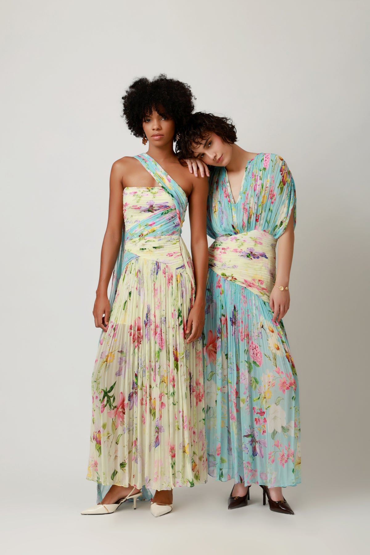 Pastel Garden Maxi Dress