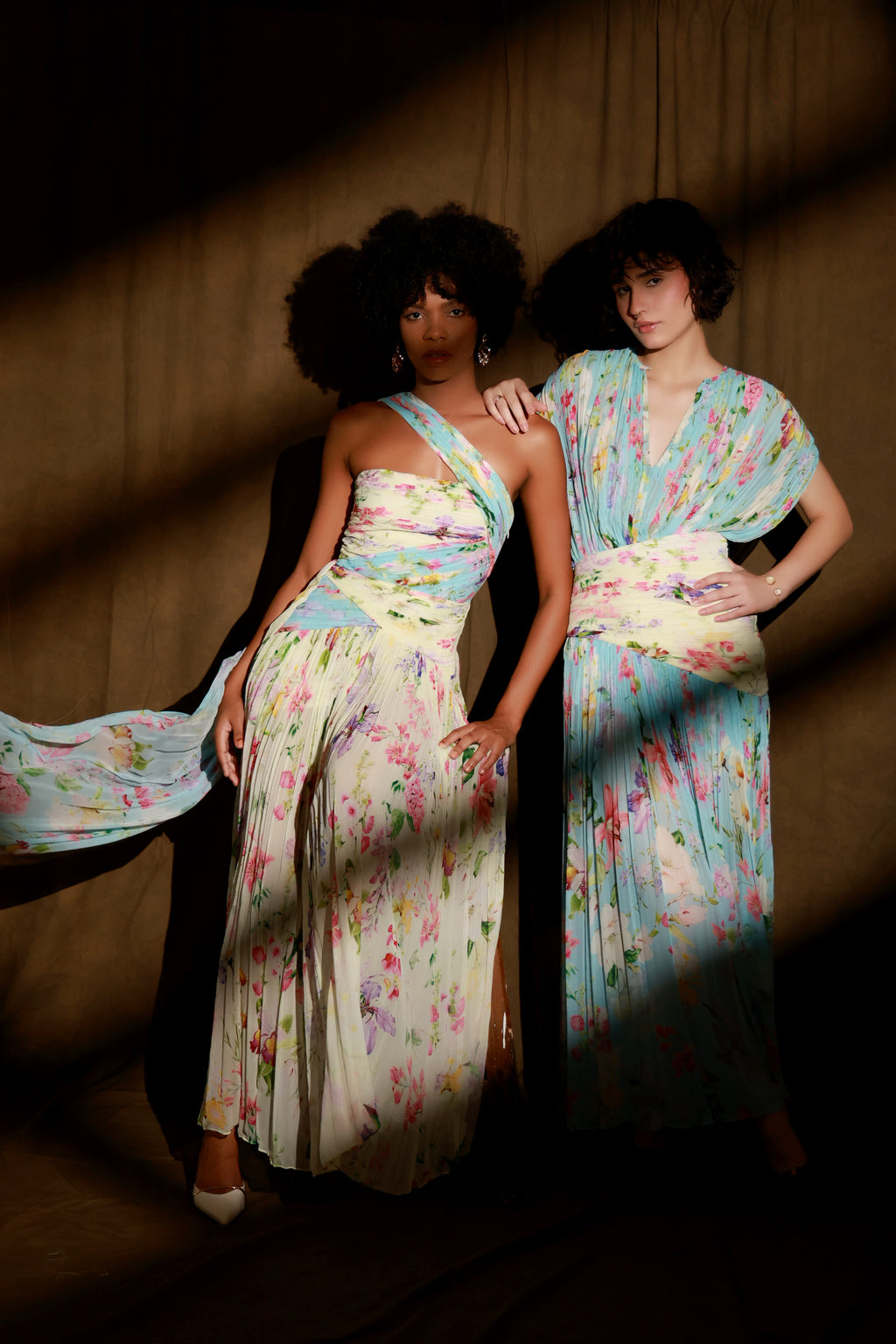 Pastel Garden Maxi Dress