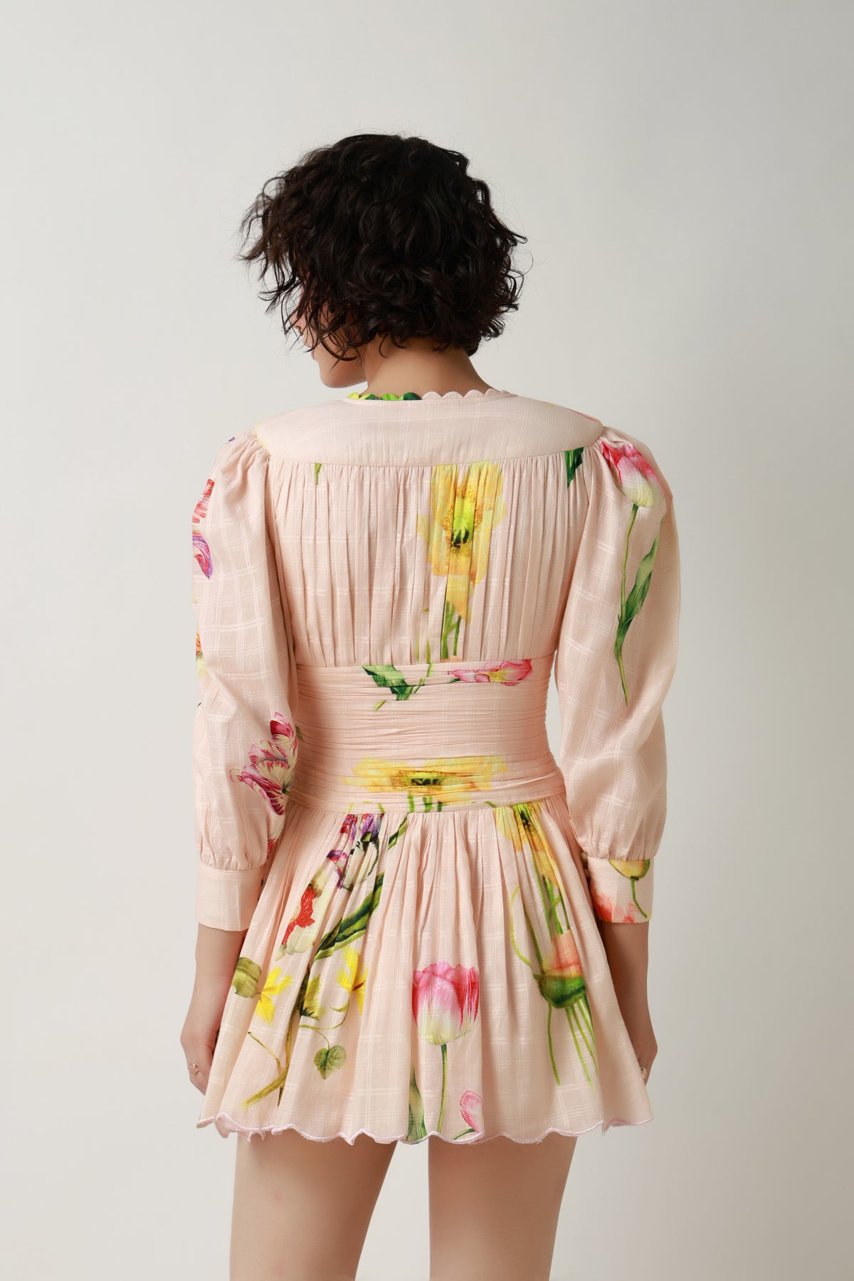 Peachy Mini Dress