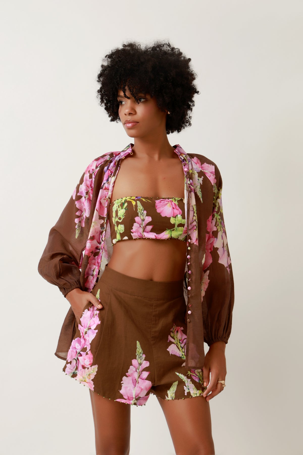 Gardenia Bloom Shirt