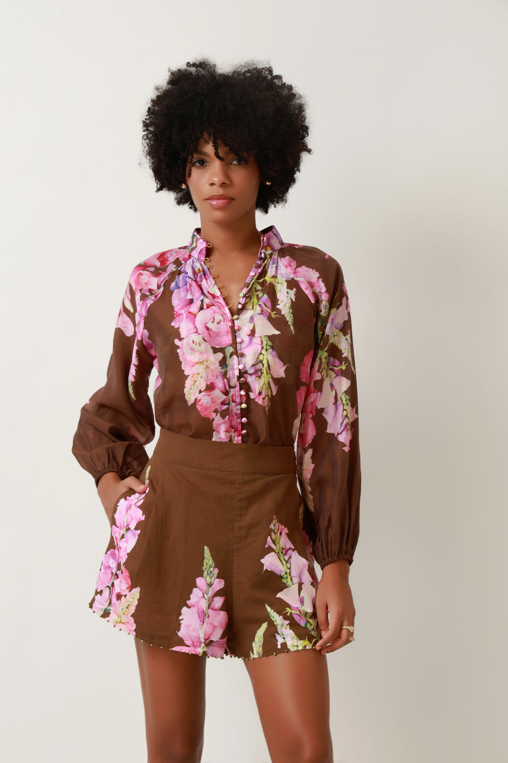 Gardenia Bloom Shirt