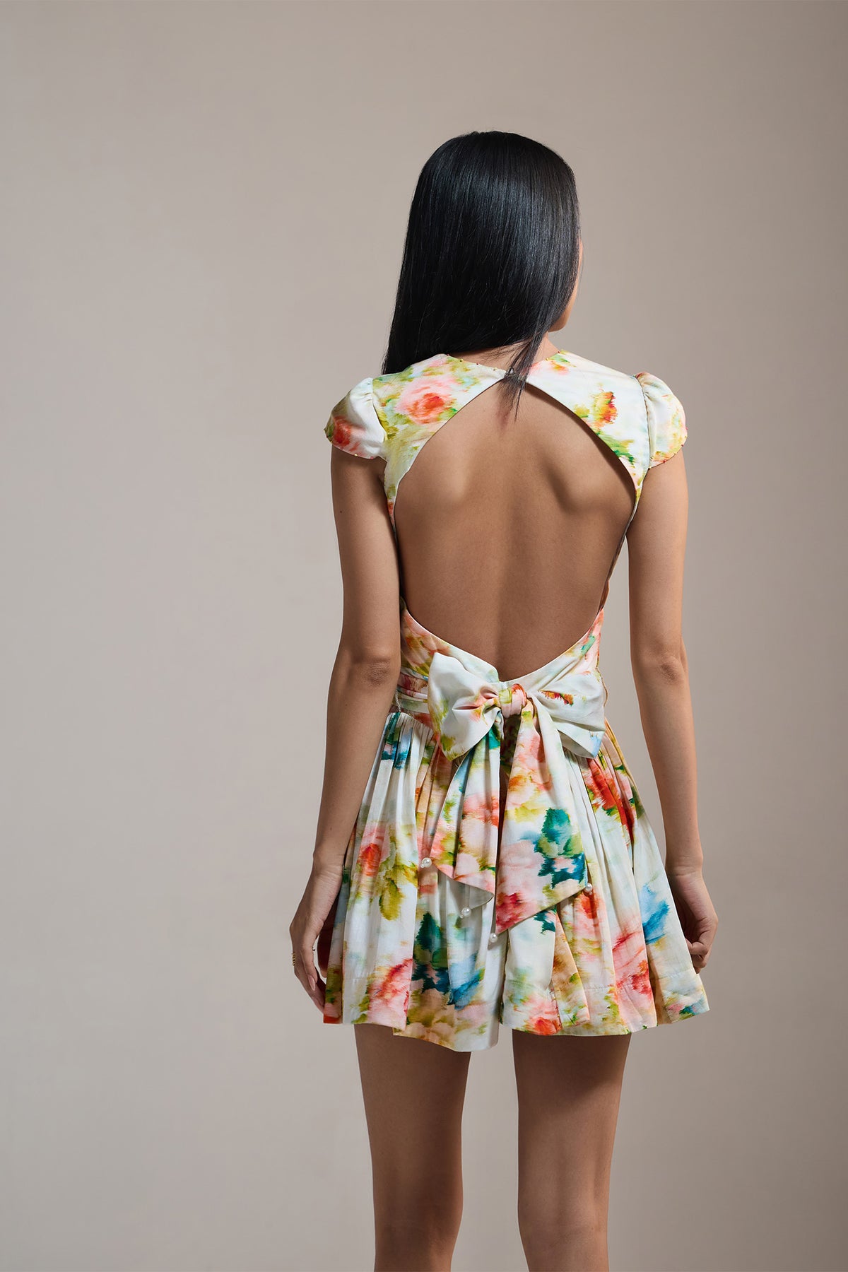 PETAL RUSH MINI DRESS