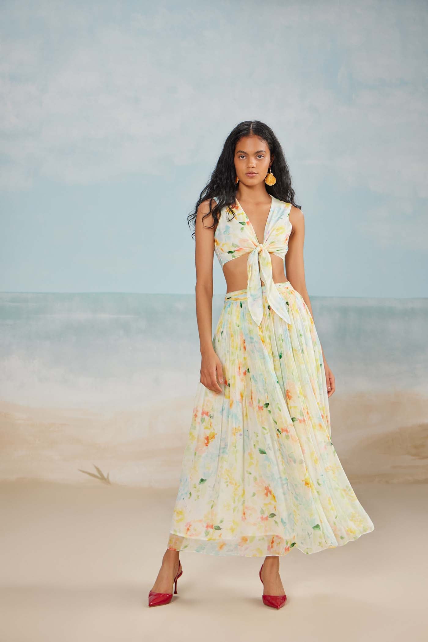 Drew Midi Skirt