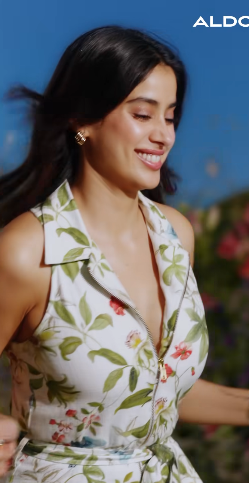 Janhvi Kapoor in Pono Mini Dress