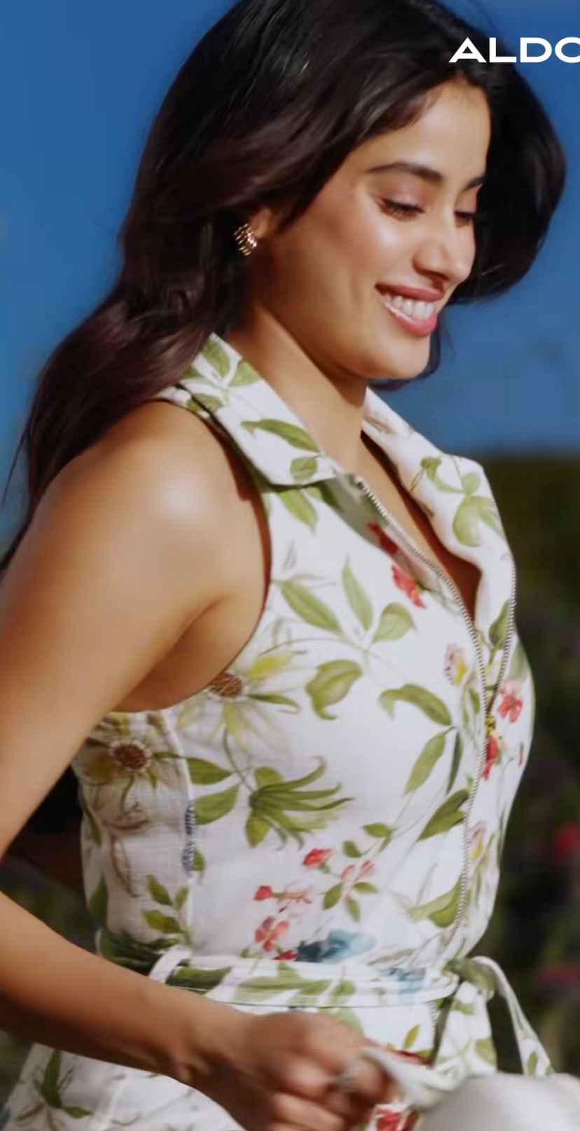 Janhvi Kapoor in Pono Mini Dress