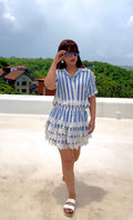 Hina Khan in Tate Mini Skirt