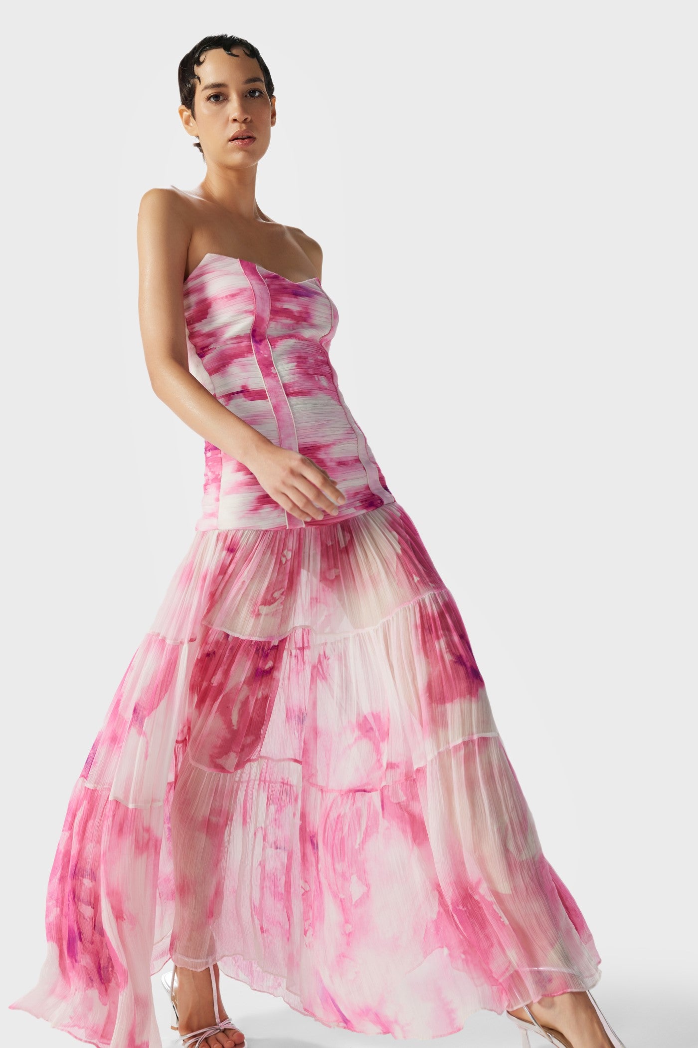 Urfi Javed in Rosie Ruched Dress