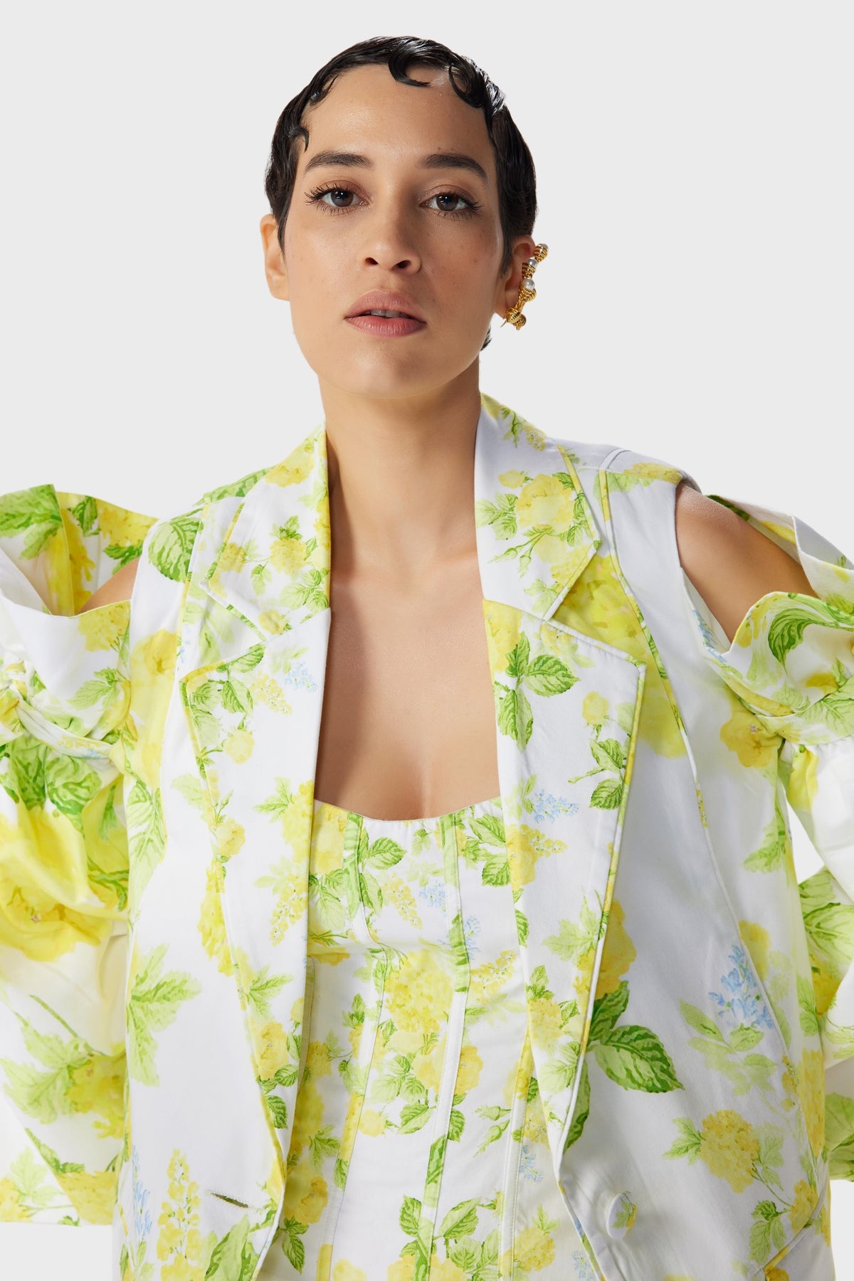 Ananya Pandey in Fleur Jacket