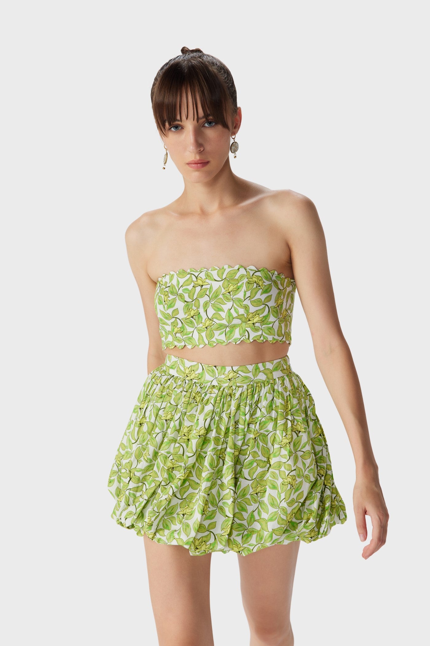 Greer Balloon Mini Skirt