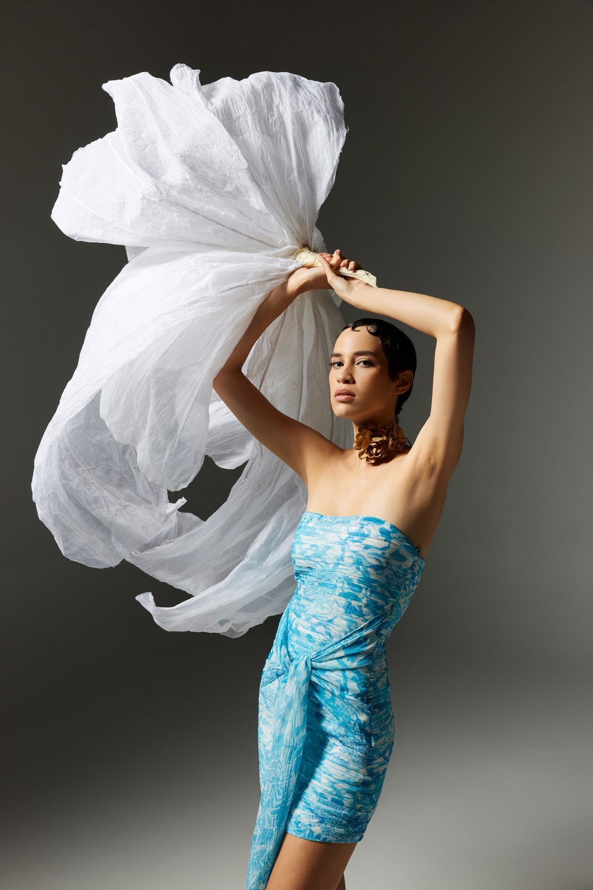 Tal Ruched Tube Dress