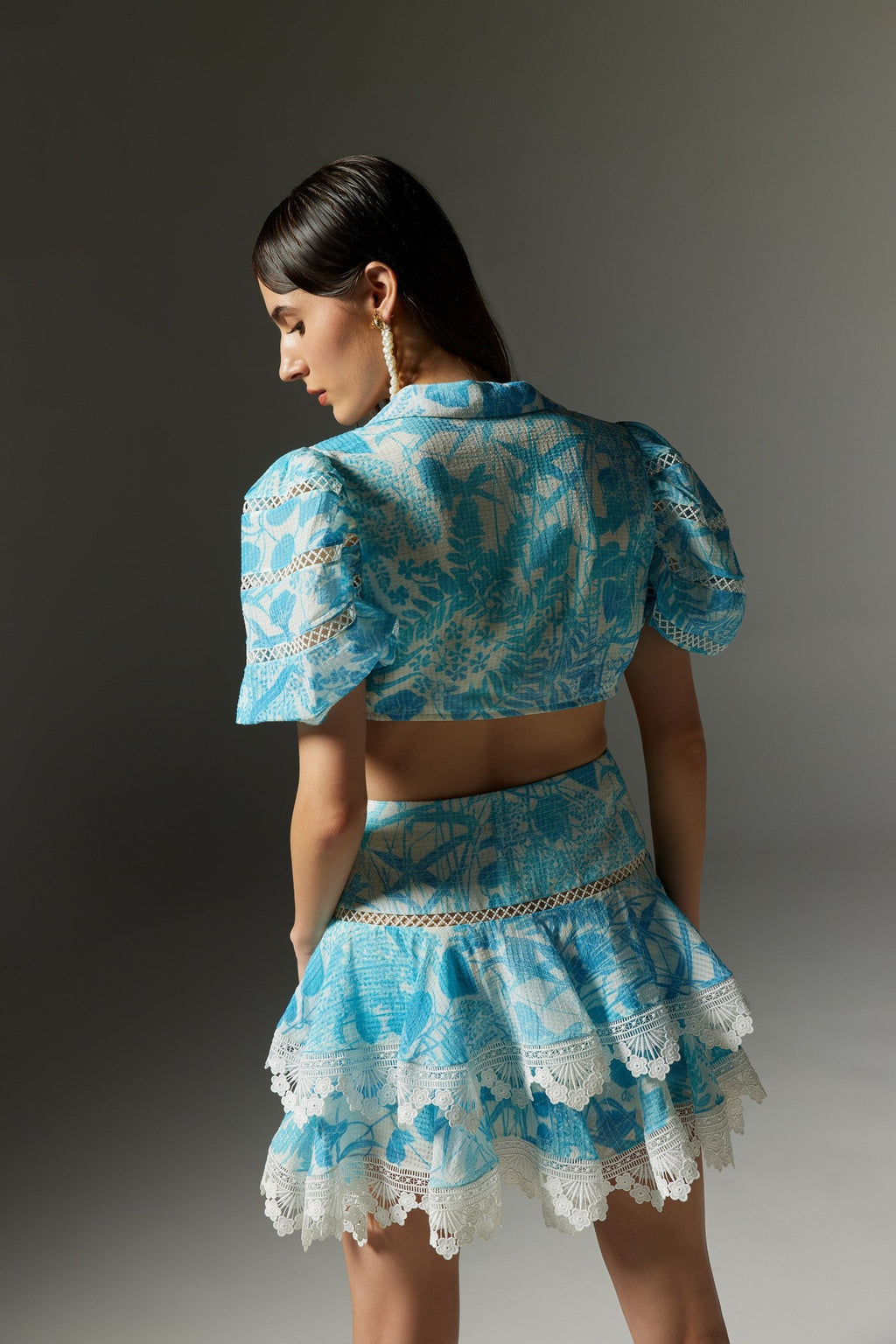 Tal Set(Crop Top & Skirt)