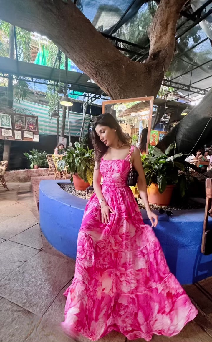 Lana Strappy Maxi Dress