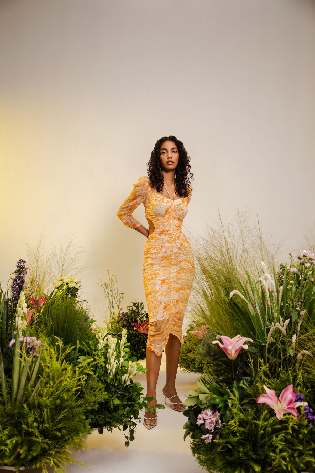 Saki Ruched Dress